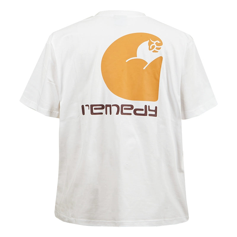Remedy [Kaha Skin] Summer National Tide Workwear Pocket Loose Tee