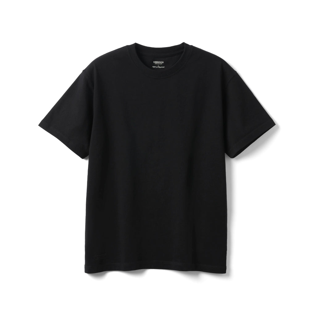 Simwood Basic Heavy Casual Round Neck Tee