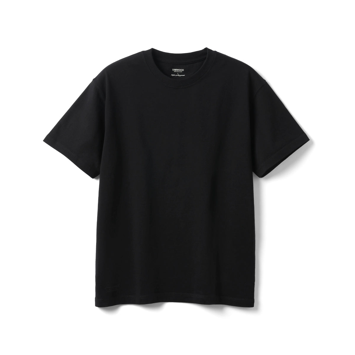 Simwood Basic Heavy Casual Round Neck Tee