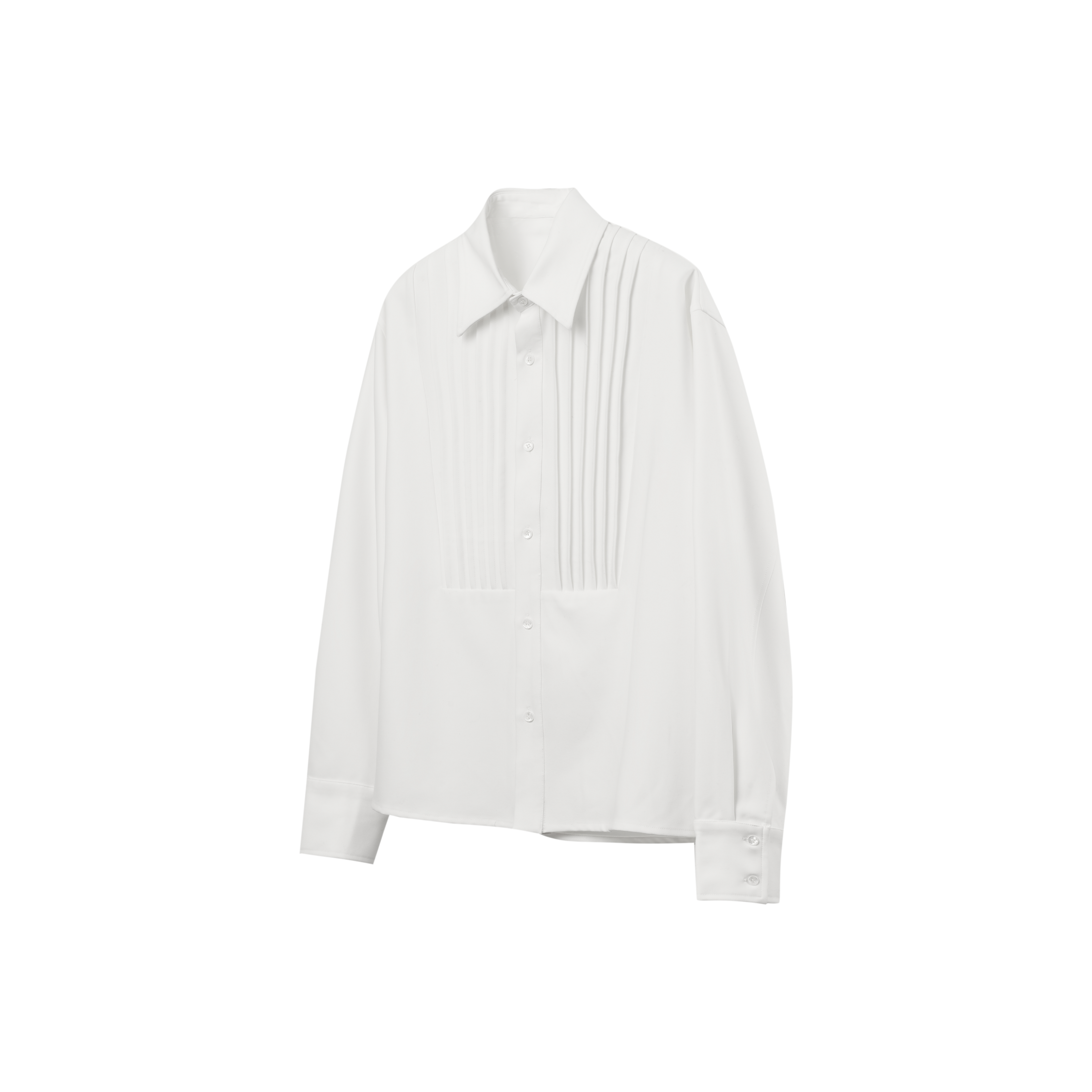 INTENT Minimalist Anti-wrinkle Short and Wide Long-sleeved Shirt