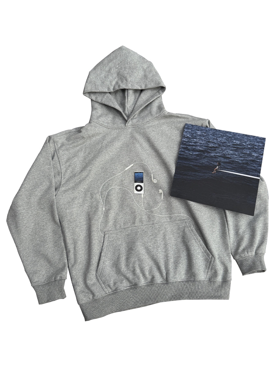 RAINMAKE Creative 3D Printed Short Wide Hooded Sweater