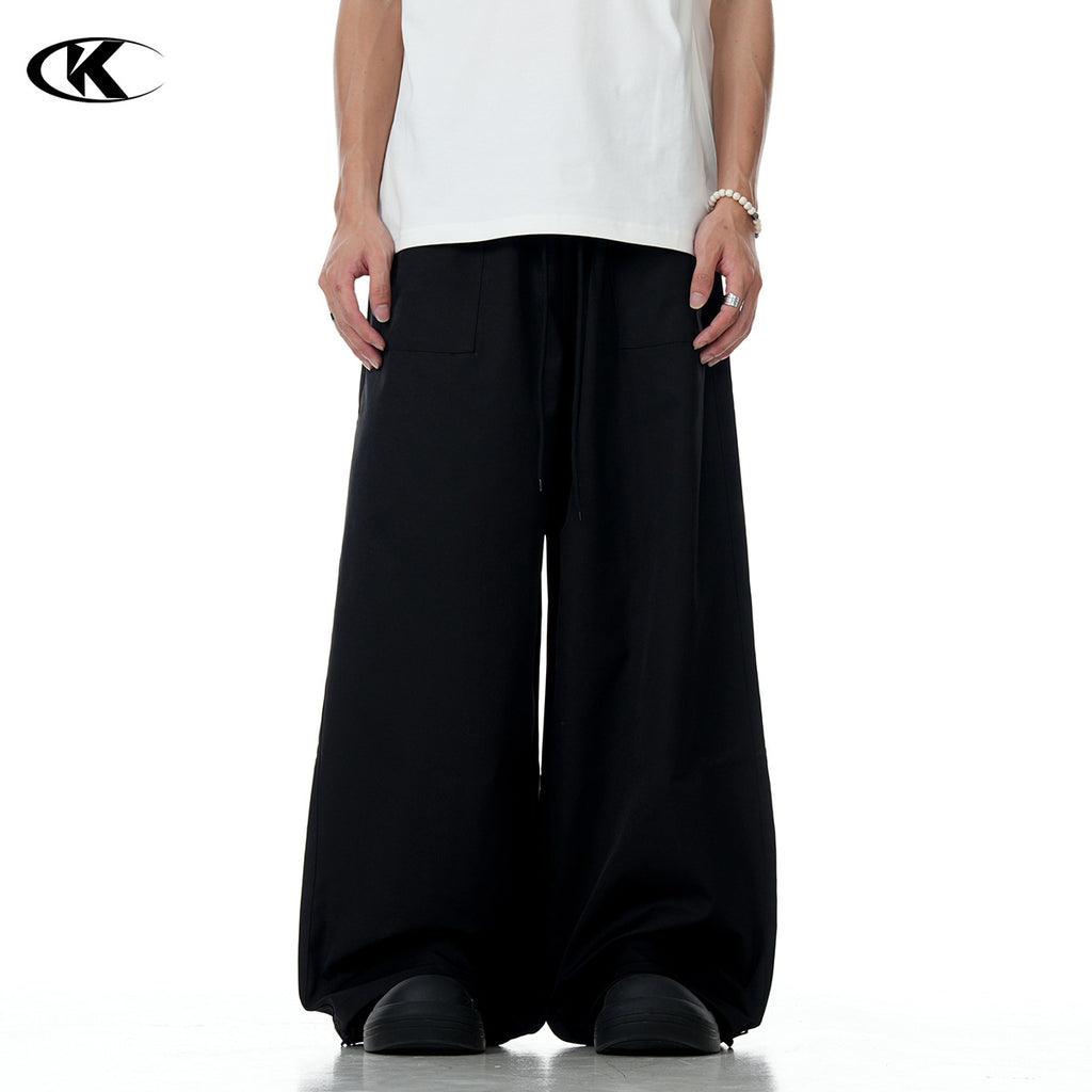11KN quick-drying straight loose wide-leg pants
