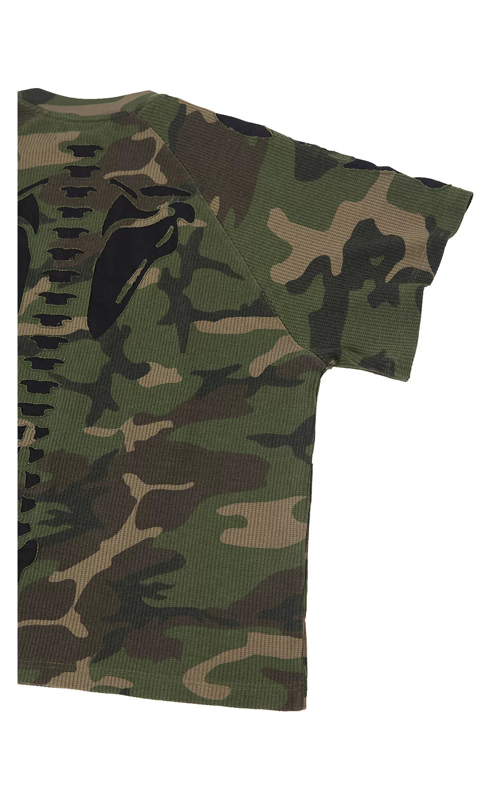 RELABEL Sticker Embroidery Camouflage Tee
