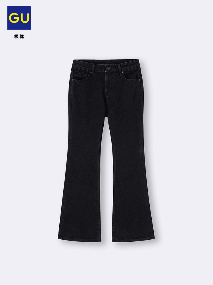 GU Slim Flared Jeans