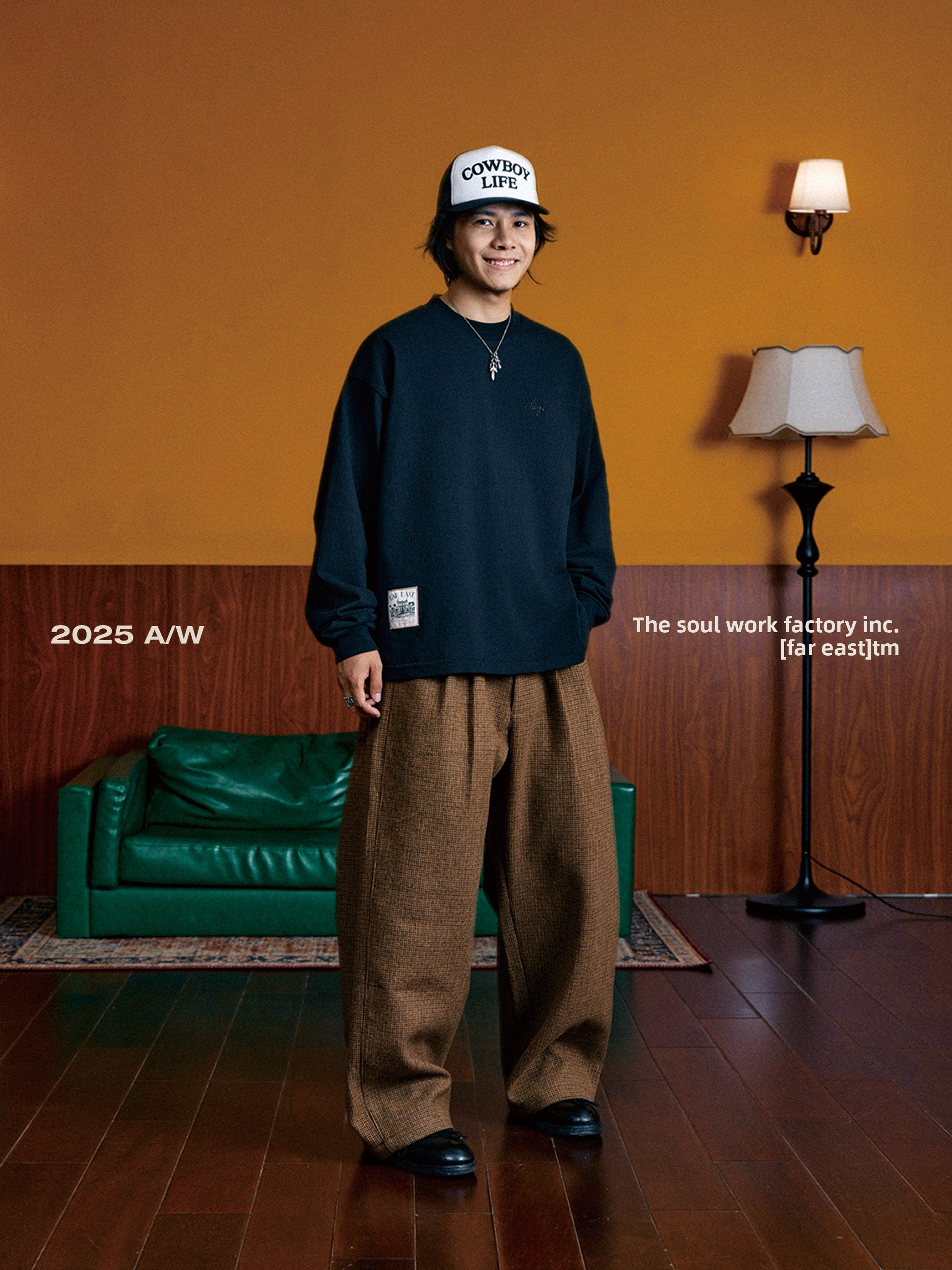 SWFI Vintage Chain Embroidered Mesh 90'S Flat-brimmed Baseball Cap