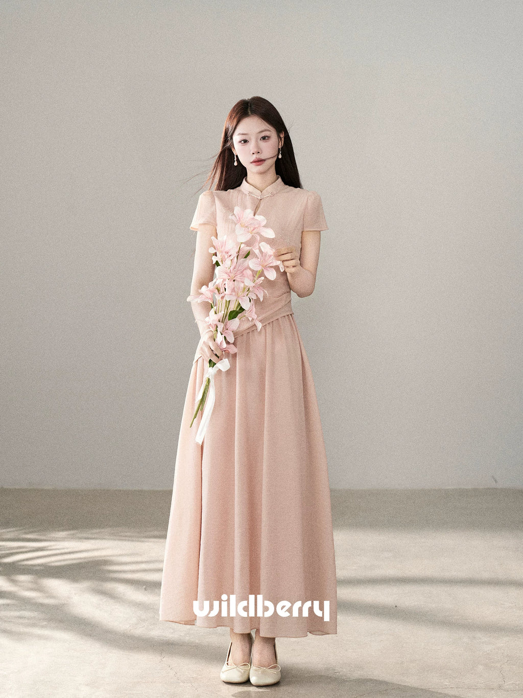 Wildberry Unique Chic Temperament Long Skirt