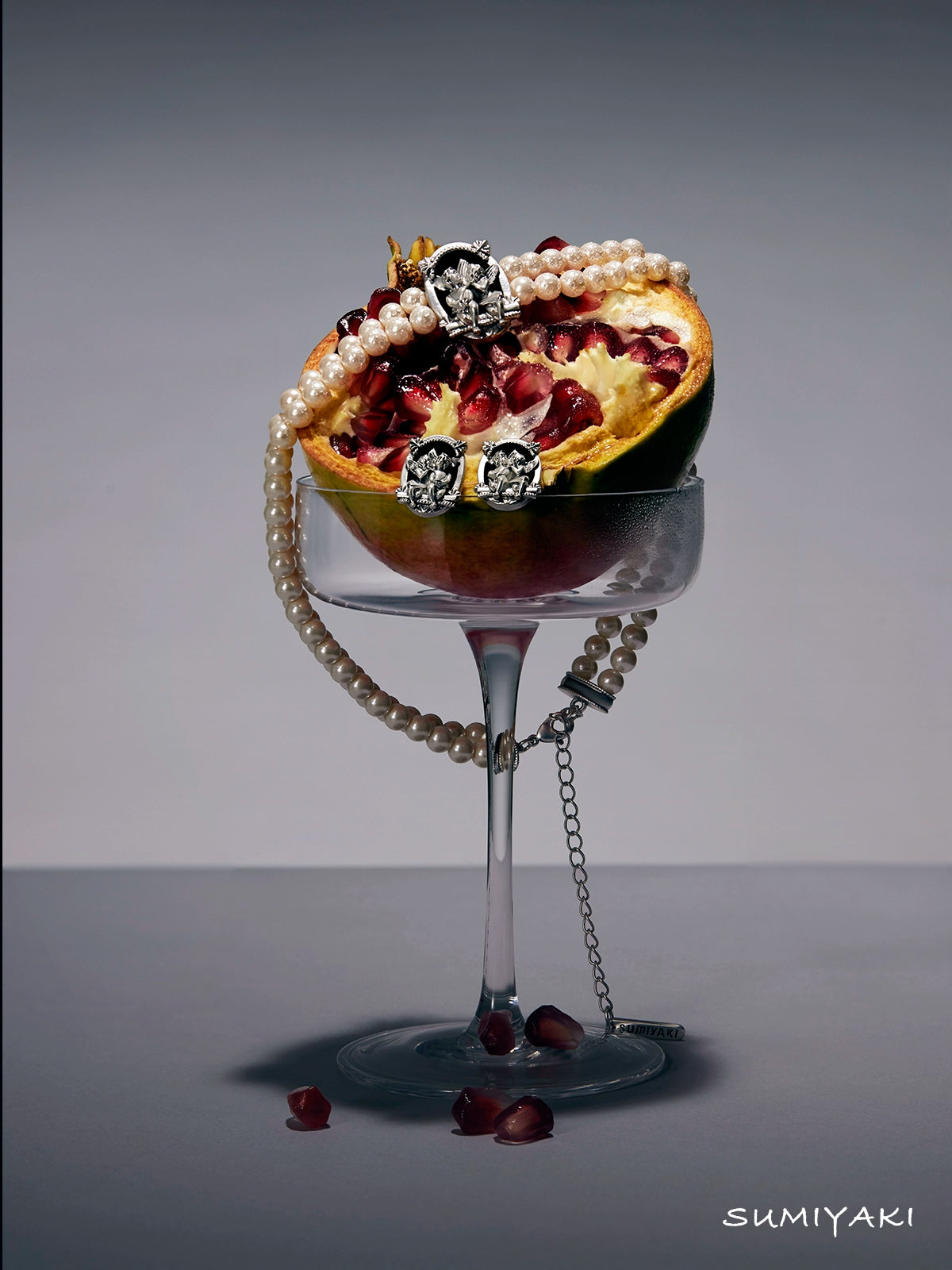 SUMIYAKI Retro Pearl Premium Texture Niche Necklace