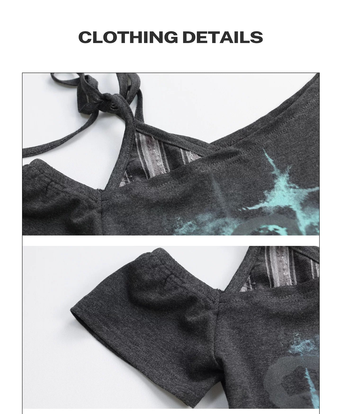 Girlyhalo Asymmetrical Fake Two Casual Tee