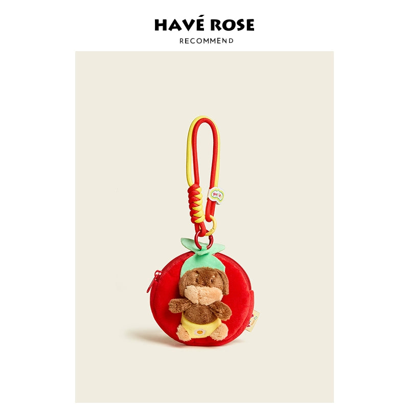 HAVEROSE Burger Dachshund Dog Bag Pendant