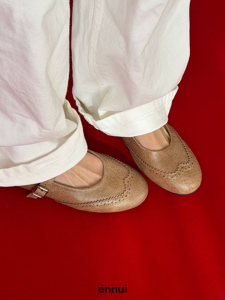 Ennui Vintage Pumps Flat Shoes