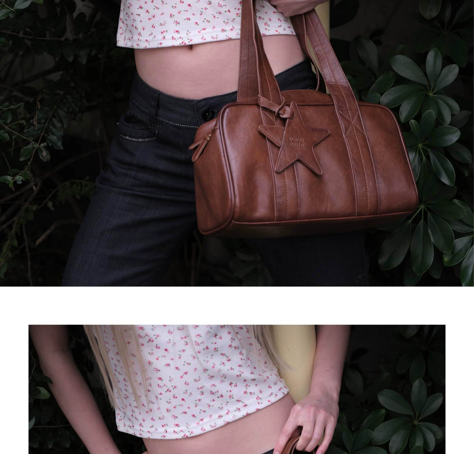 ECODAY Vintage Casual Handheld Shoulder Bag