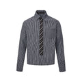 MADEEXTREME Spring Gold with Tie Splicing Old Money Shirt