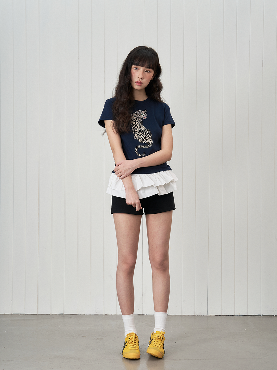 UnderStress Jaguar Slim Shoulder Tee
