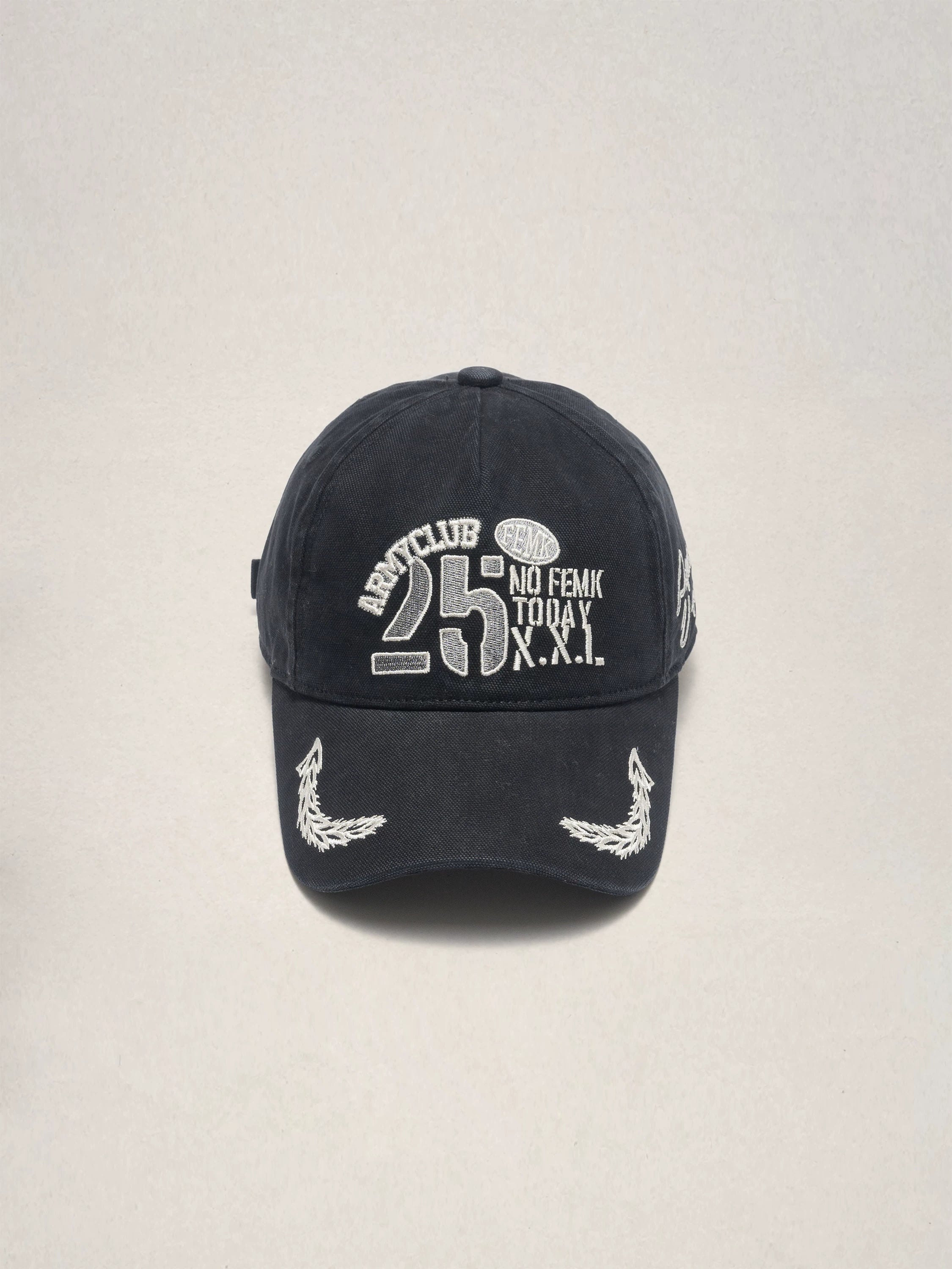 Fleamarket Vintage Alphabet Embroidered Cap