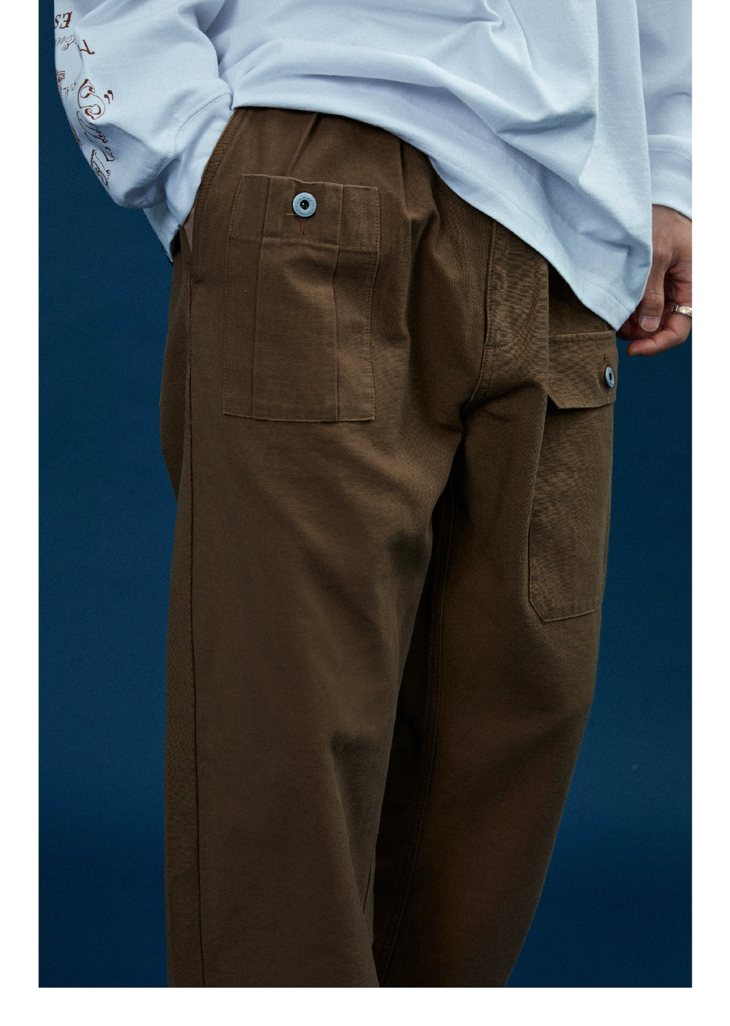 SUPERTOFU Vintage Multi-pocket Cargo Pants