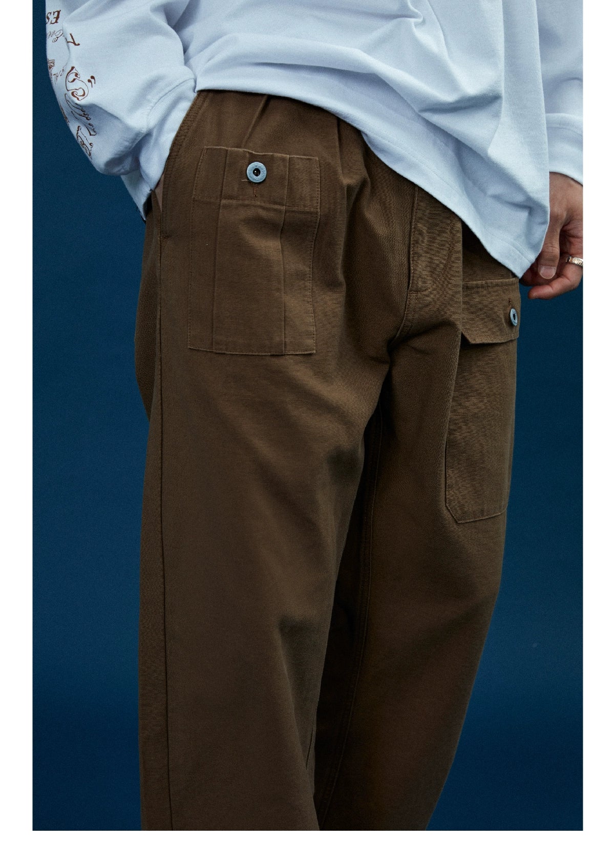 SUPERTOFU Vintage Multi-pocket Cargo Pants