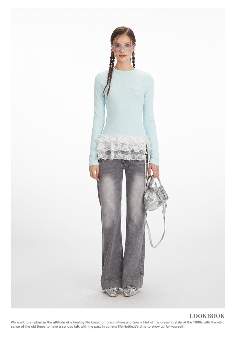 Nariele Slim Skinny Hot Diamond Long Sleeves