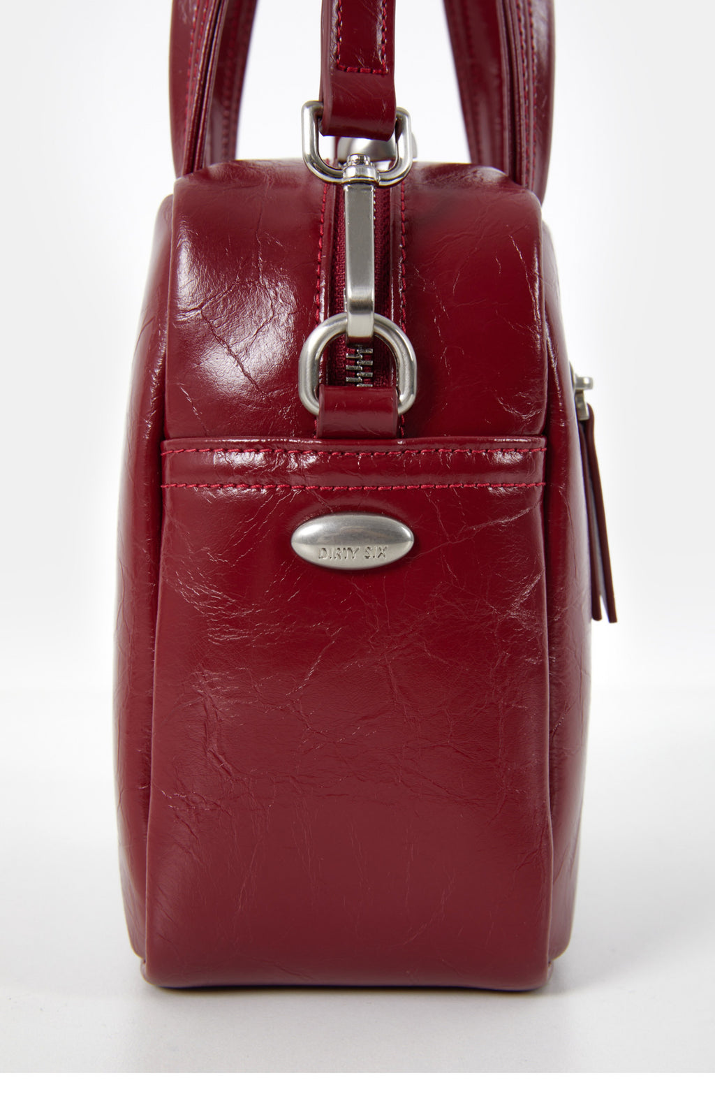 DirtySix Cow Split Leather cooperbag