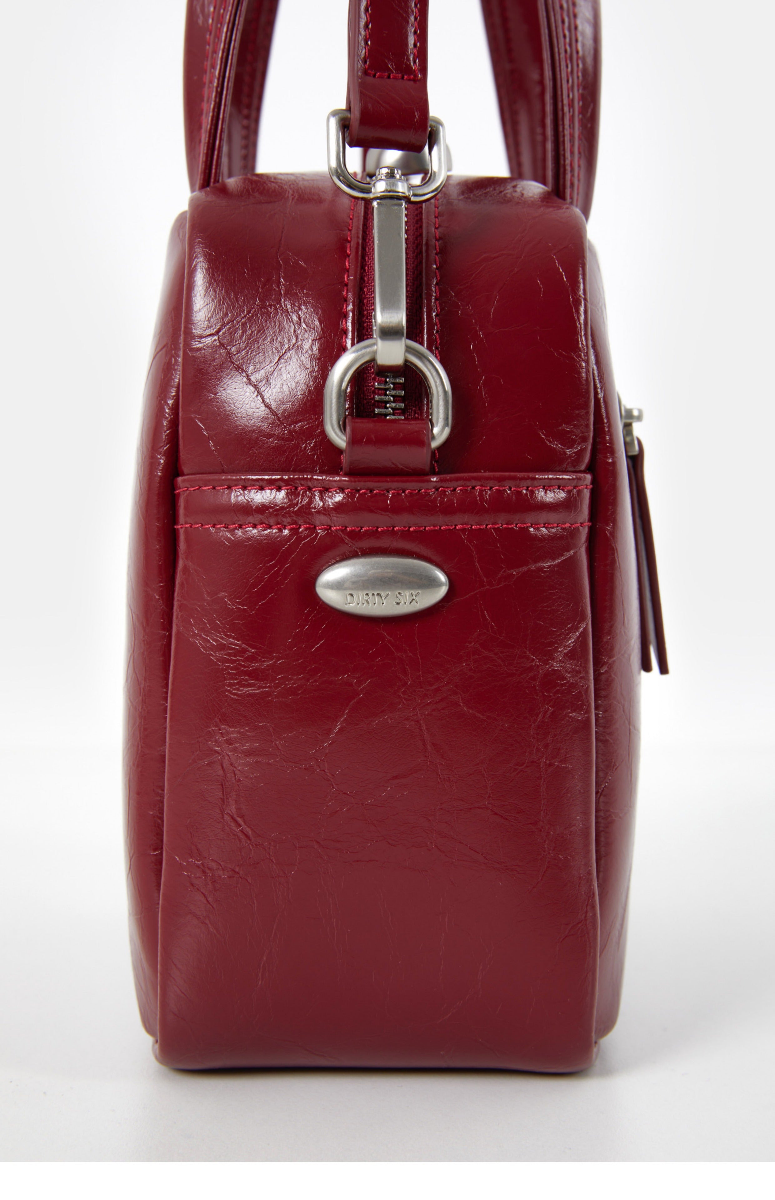 DirtySix Cow Split Leather cooperbag