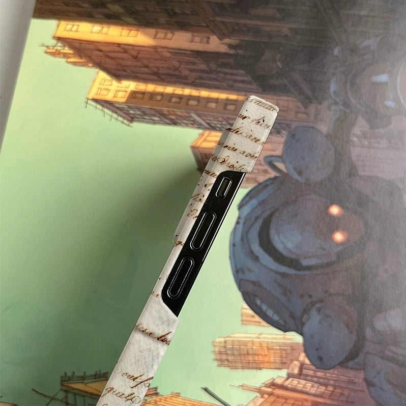 Retro Russian manuscript PBCASE X OQ Iphone Case