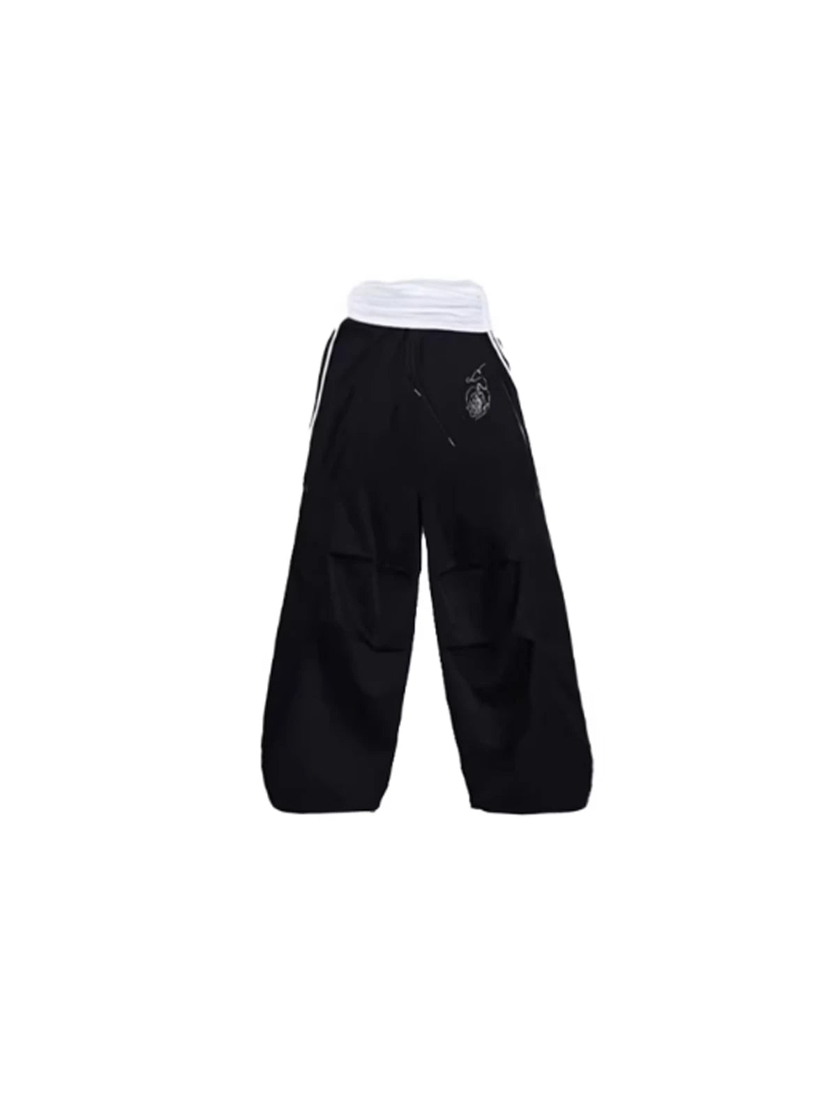 SAMUSAN Casual Rose Embroidered Sports Suit