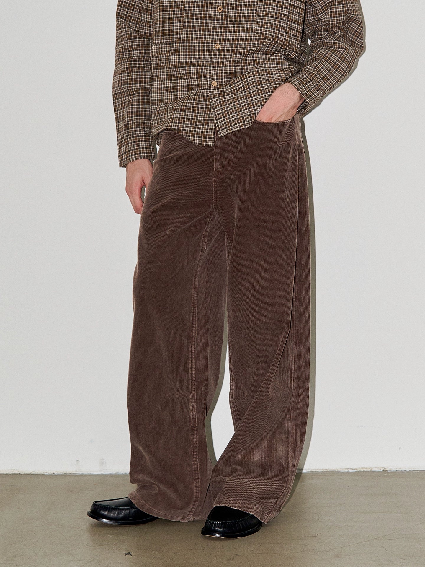 LIBERAFIT Corduroy Old Trousers