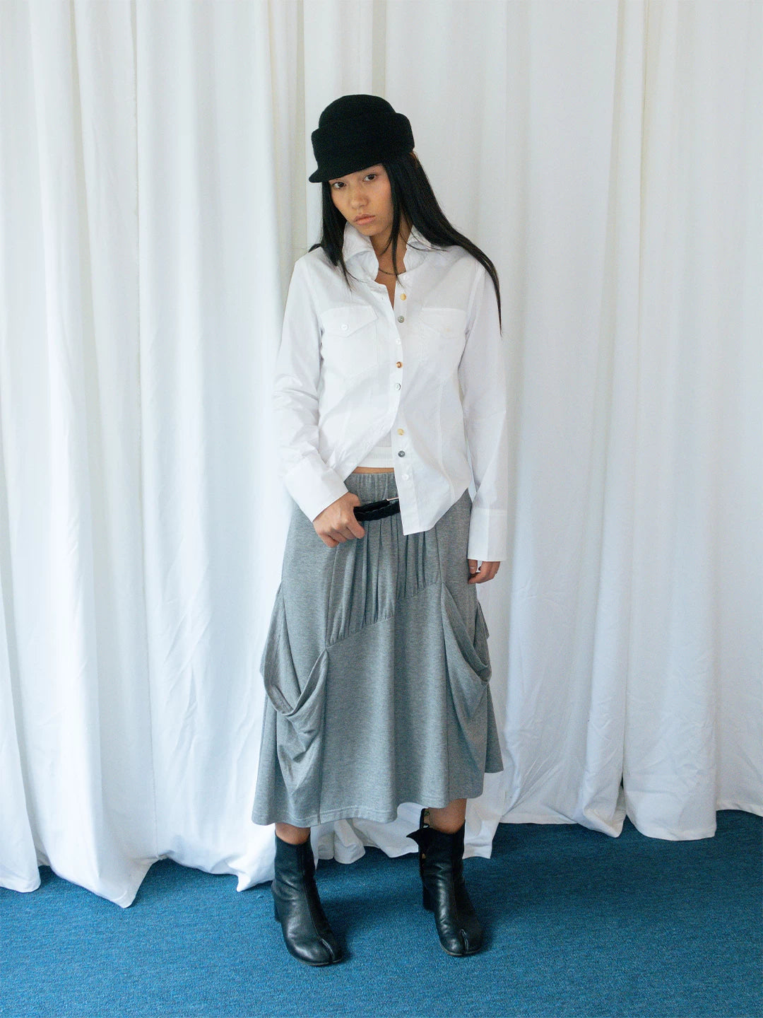 FUNKYFUN Niche Three-dimensional Pleated Skirt