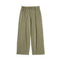 INF Elastic pleated scimitar Japanese tailoring pants