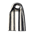FUNKYFUN Fashionable Versatile Narrow Version Contrasting Long Scarf