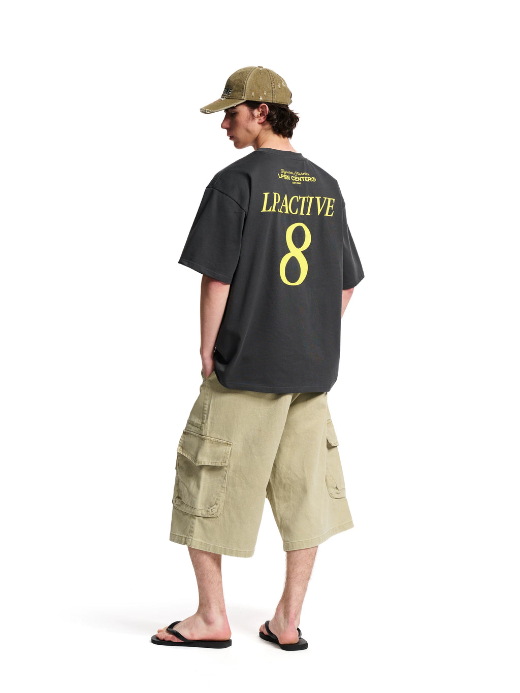 Loopsoon Digital Printing Casual Versatile Tee