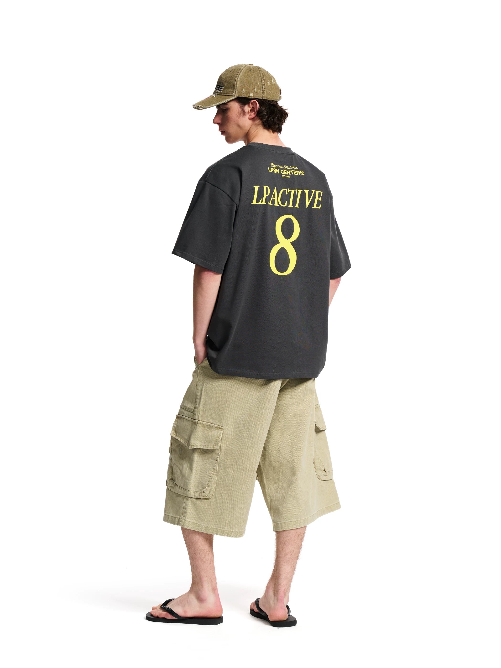 Loopsoon Digital Printing Casual Versatile Tee