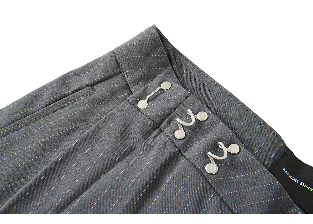 EME Vintage Striped Loose Casual Pants