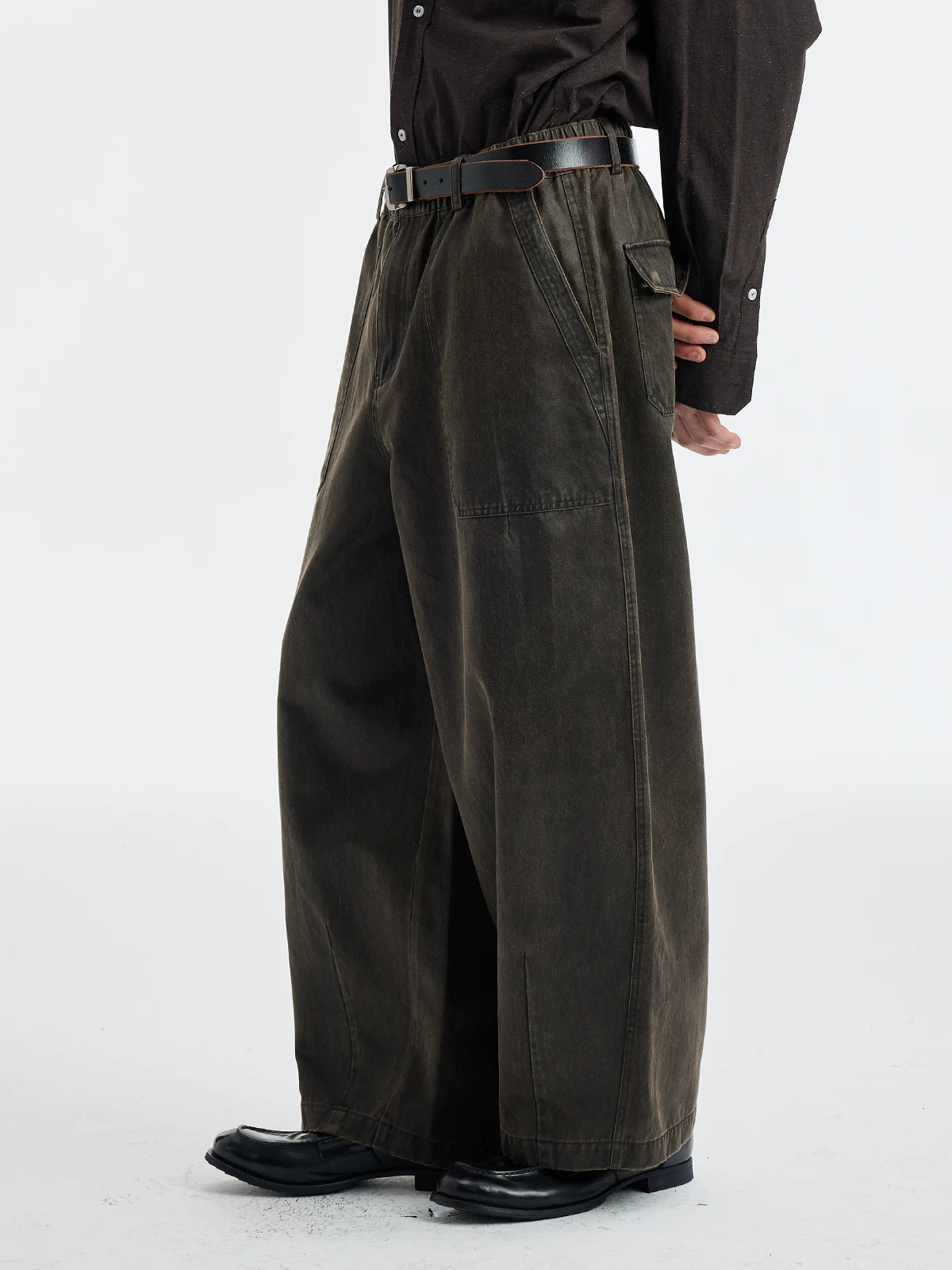 BUTTBILL Vintage Loose Casual Pants