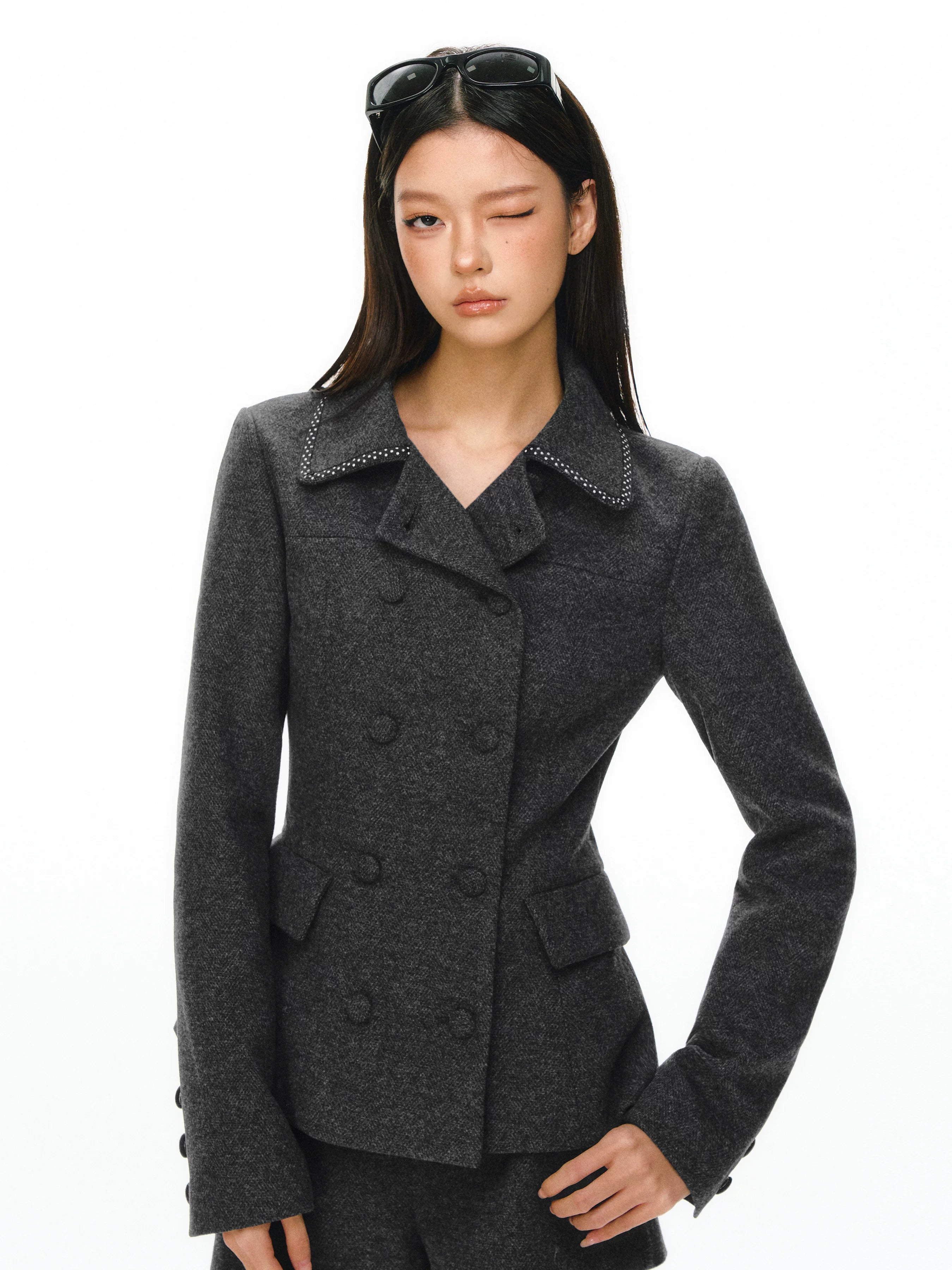 Ariseism High Sense Slim Fit Fashion Suit