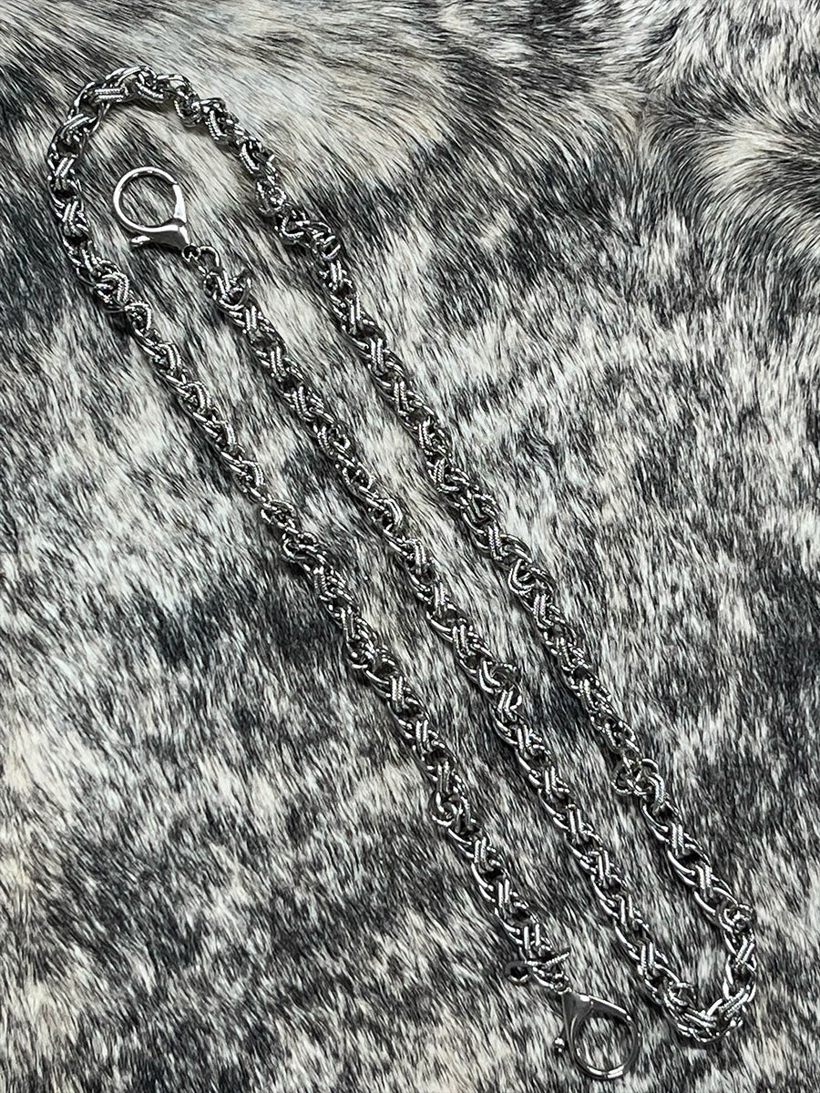 JCAESAR Snake Bone Trouser Chain