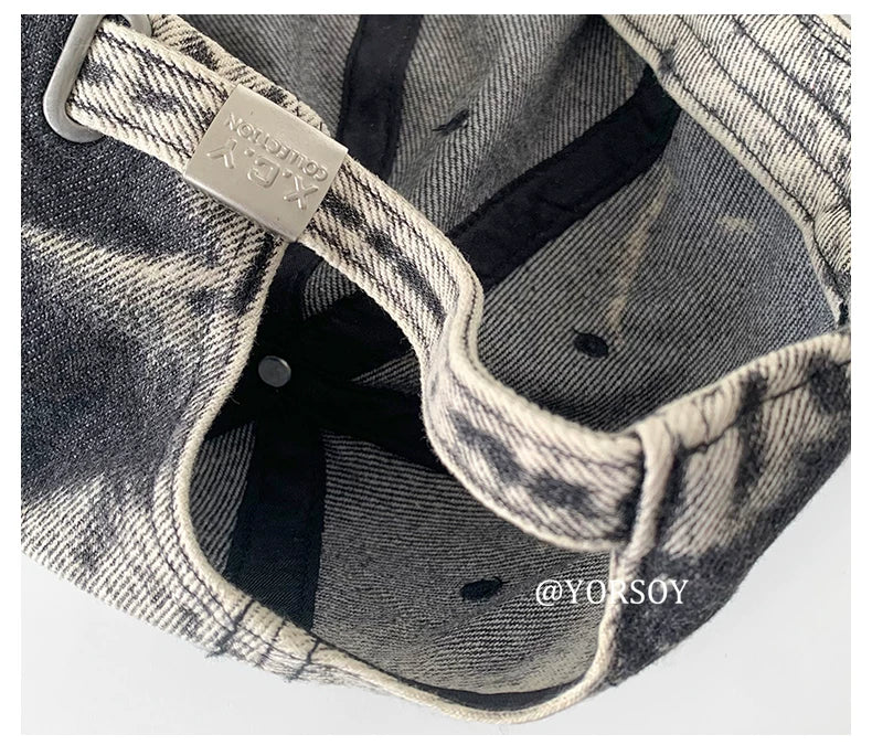 YORSOY Retro Old Tie-dye Cap