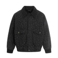 11KN Vintage Leopard Print Tooling Jacket