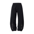 YADcrew Vintage Casual Pearl Scimitar Sweatpants