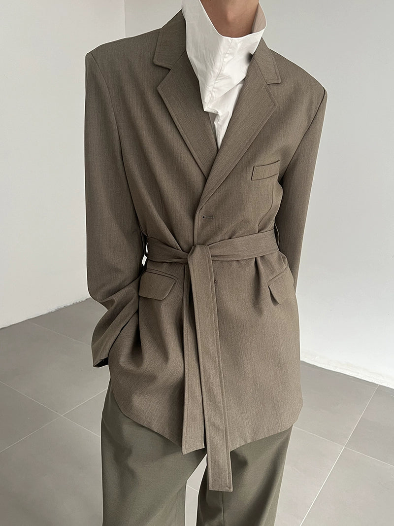 COLN Temperament Simple Blazer