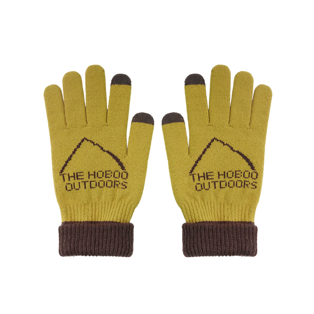 THE HOBOO Jacquard Knitted Wool Gloves