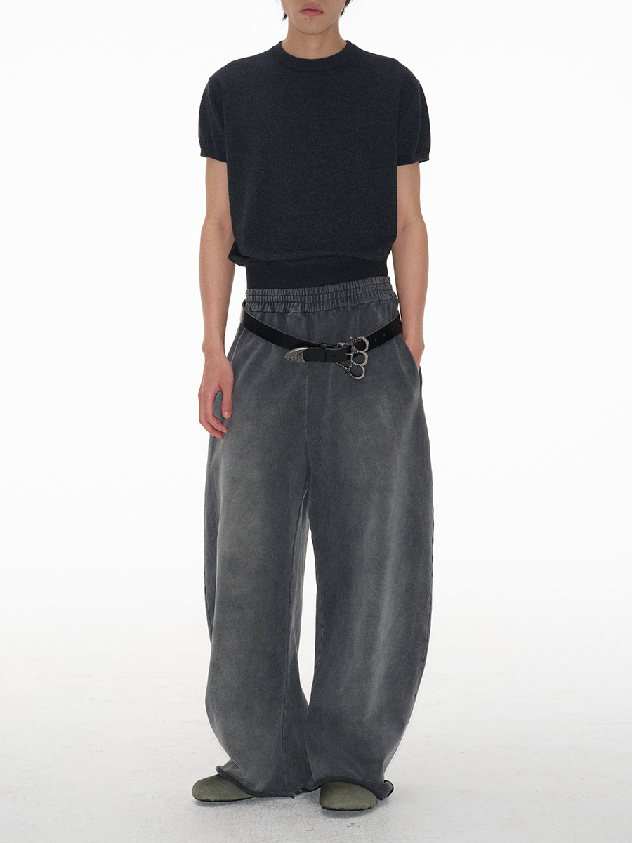 JCAESAR Knitted Slim Tee
