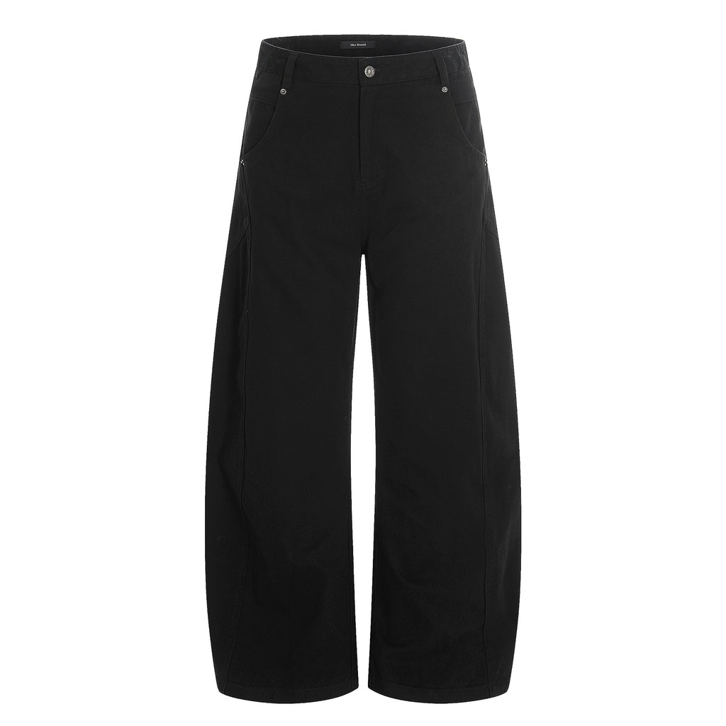 11KN retro wide-leg loose casual trousers