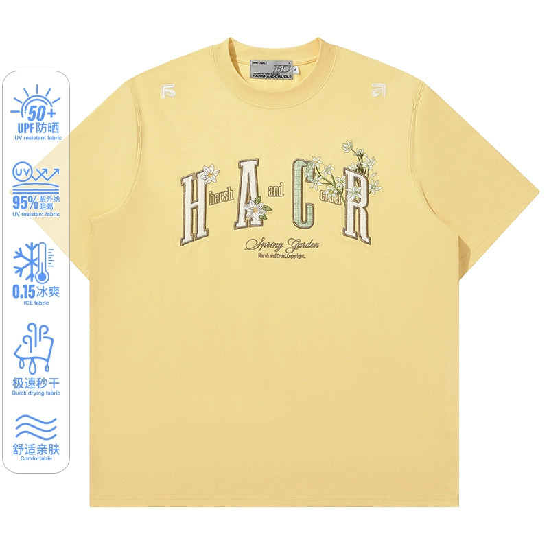 HACR Small Fragrant Sticker Embroidered Shasorona Tee