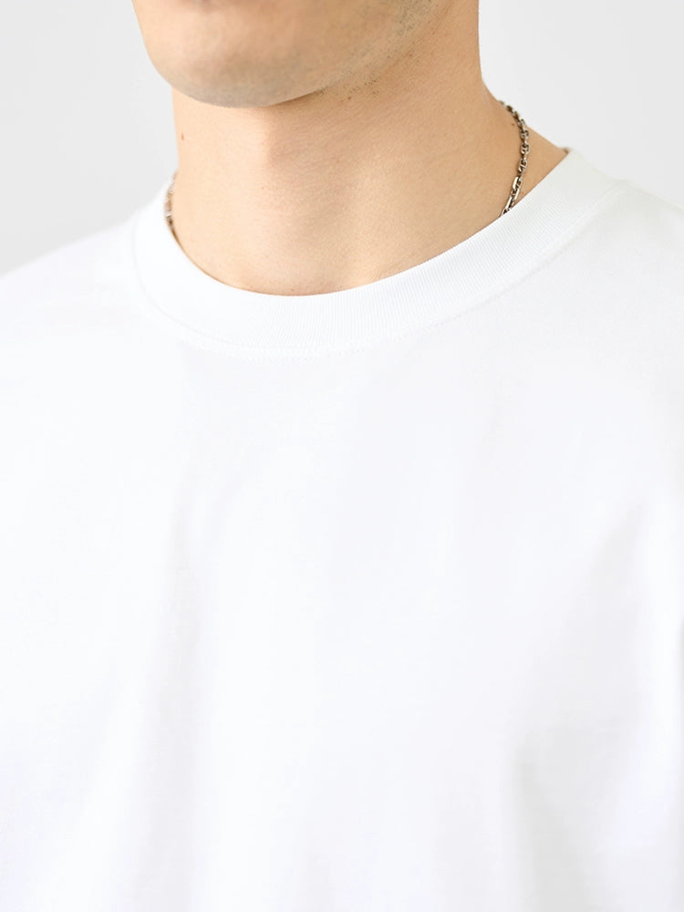 Simwood Basic Heavy Casual Round Neck Tee