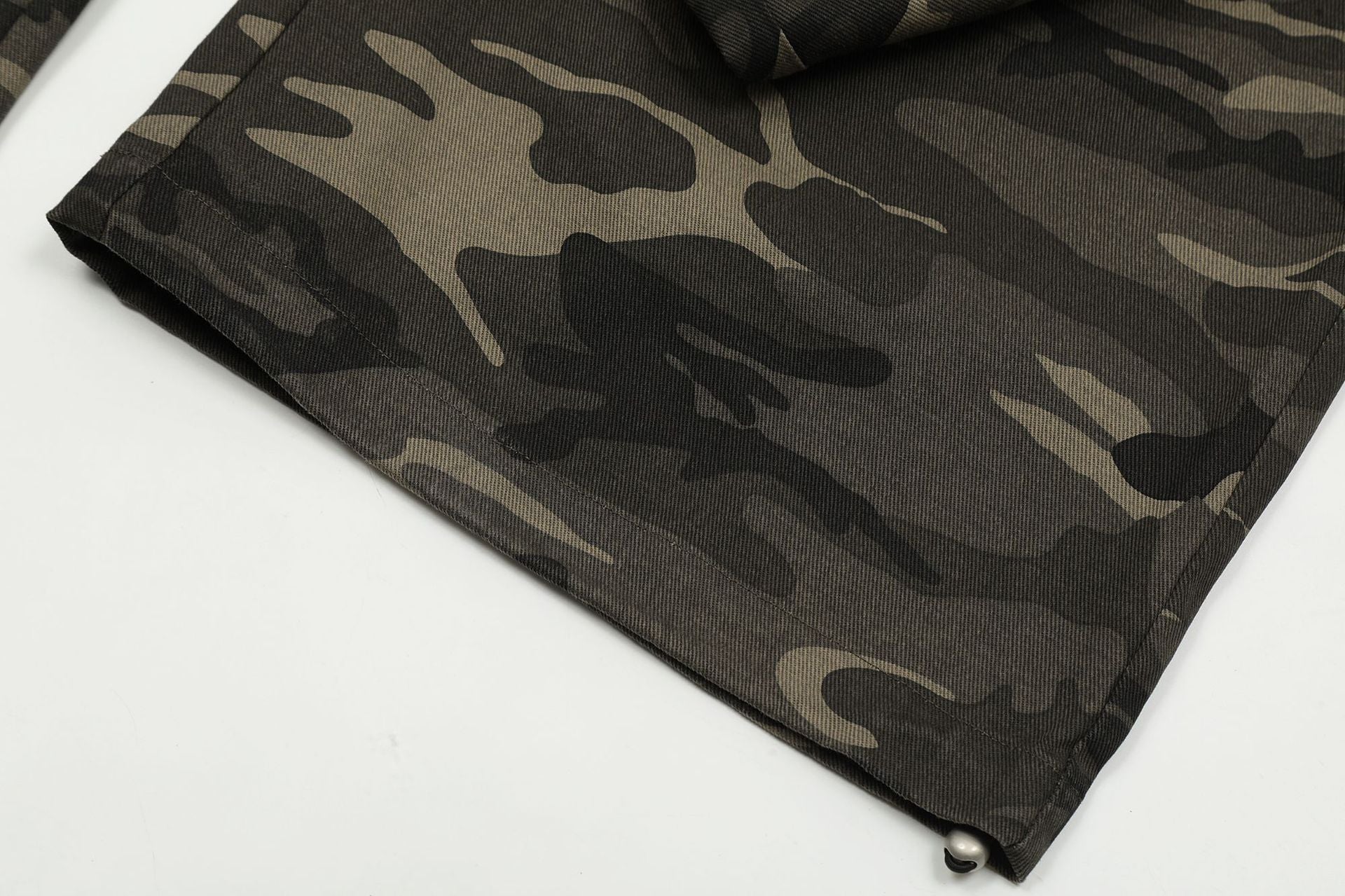 11KN Retro Camouflage Loose Drawstring Casual Trousers