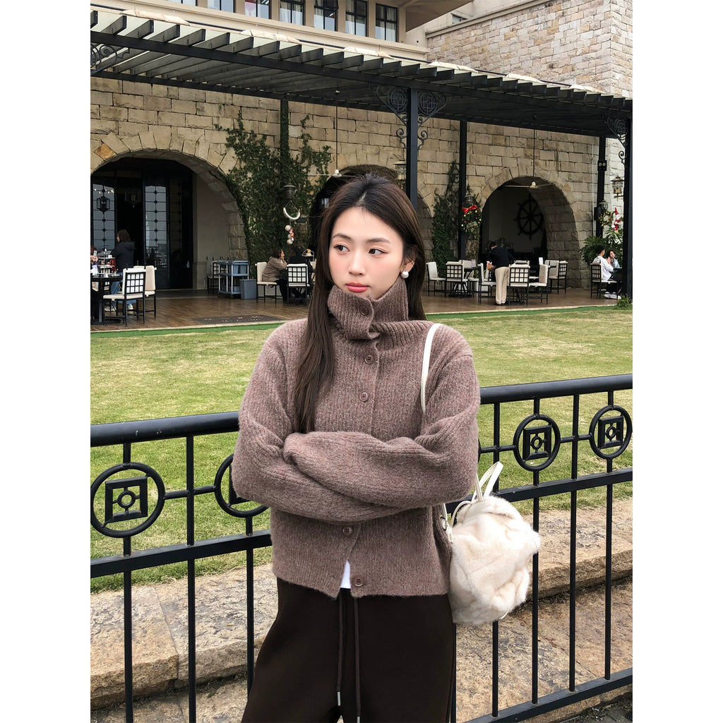 Pusumede Vintage Lapel Loose Temperament Jacket