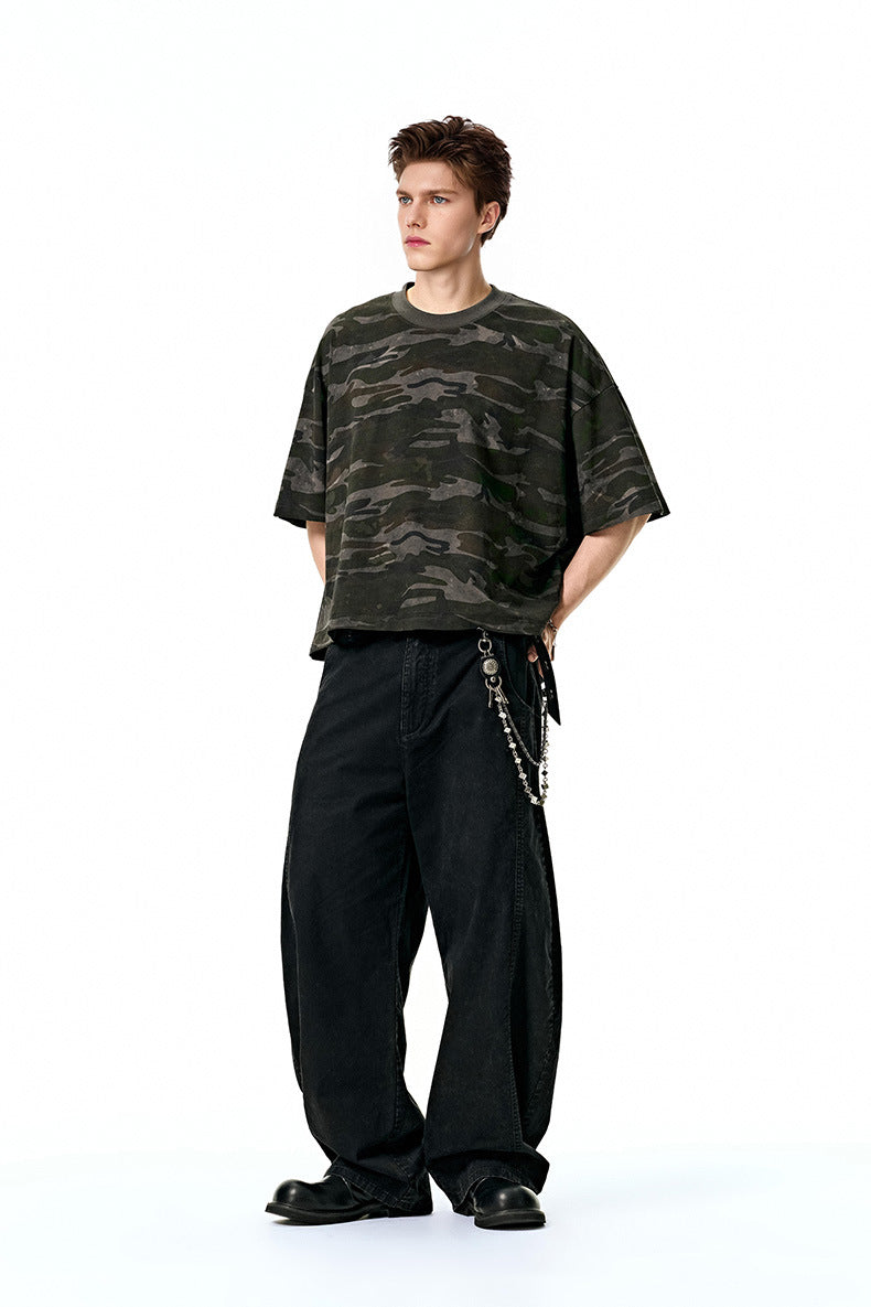 INF Boxy Camouflage Tee