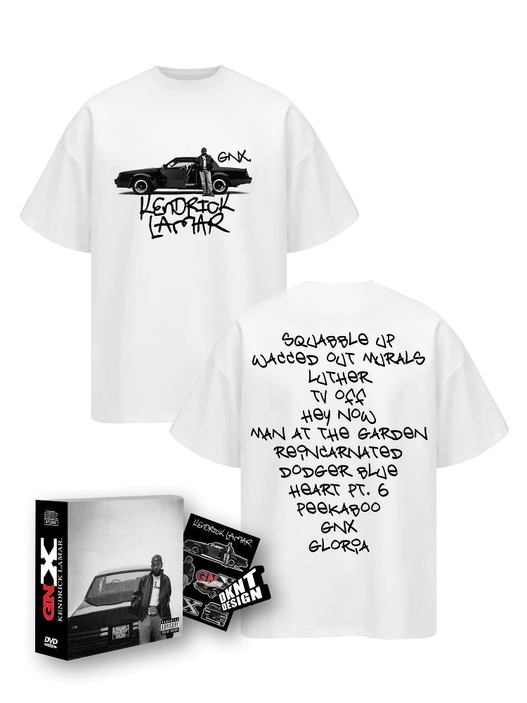 DKNT Graffiti Loose Casual Tee