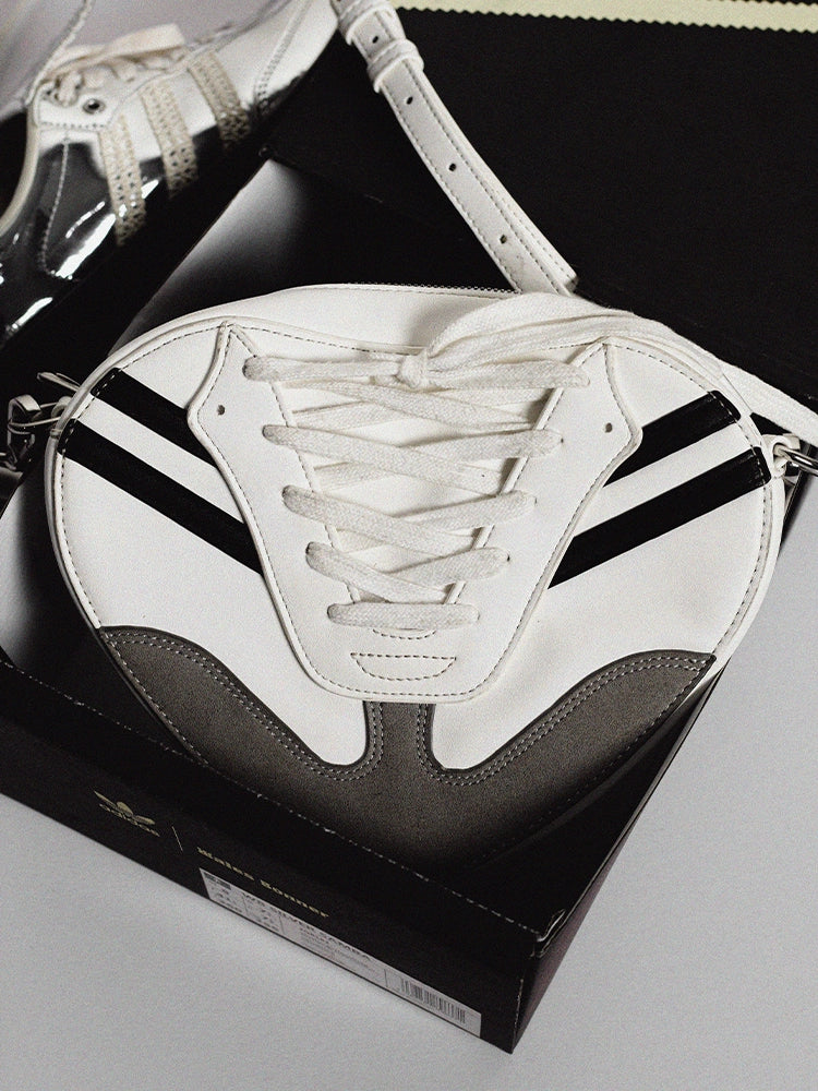 EeeeArtmonster Satchel Adjustable Creative Small Leather Bag