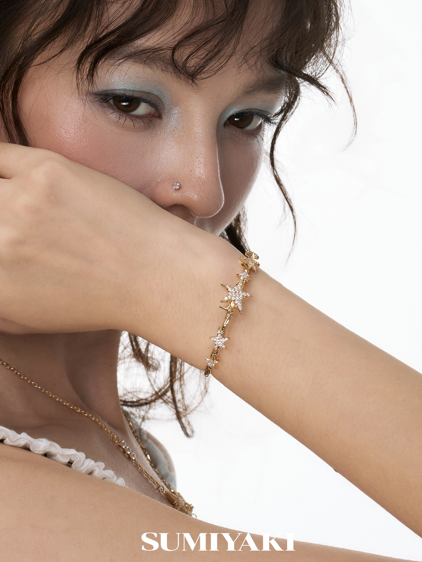 SUMIYAKI Full Diamond Star Bracelet